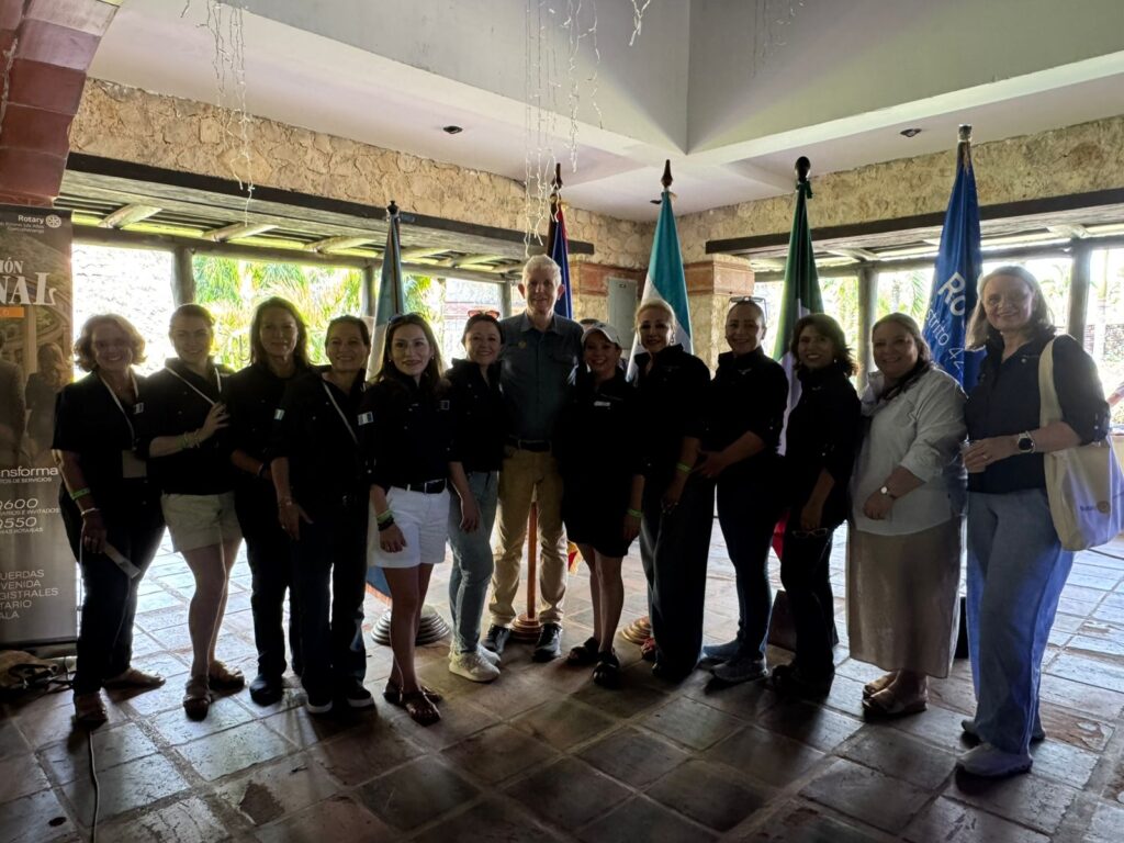 El Comité de Damas en un encuentro rotario