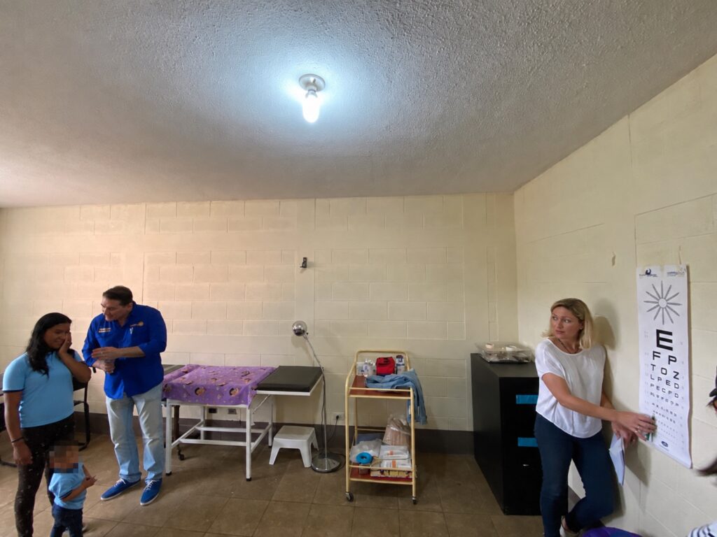 Acompañamiento del Comité durante una jornada de salud comunitaria